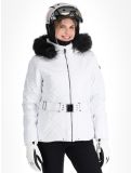 Miniatuur Poivre Blanc, Traditional 24PBH1003/WO/A ski-jas dames White wit 