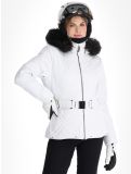 Miniatuur Poivre Blanc, Traditional 24PBH1003/WO/A ski-jas dames White wit 