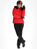 Miniatuur Poivre Blanc, Traditional 24PBH1003/WO/A ski-jas dames Scarlet Red rood 