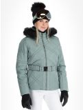 Miniatuur Poivre Blanc, Traditional 24PBH1003/WO/A ski-jas dames Lichen Green groen 