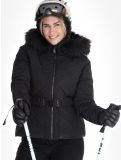 Miniatuur Poivre Blanc, Traditional 24PBH1003/WO/A ski-jas dames Black zwart 