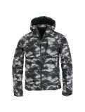 Miniatuur Spyder, Impulse Synthetic down, ski-jas, heren, camo distress zwart