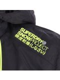 Miniatuur Superdry, SD Mountain Overhead Jacket, ski-jas, heren, onyx zwart