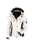 Miniatuur Superdry, Snow Puffer ski-jas, dames, wit