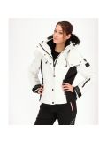 Miniatuur Superdry, Snow Puffer ski-jas, dames, wit