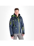 Miniatuur Superdry, Ultimate snow action, ski-jas, heren, Navy blauw