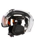 Miniatuur Uvex, HLMT 300 Visor Chrome LTD skihelm, zilver