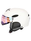 Miniatuur Uvex, HLMT 300 Visor Vario skihelm, mat wit