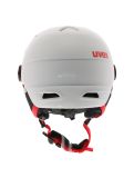 Miniatuur Uvex, Junior visor pro, skihelm met vizier, kinderen, wit