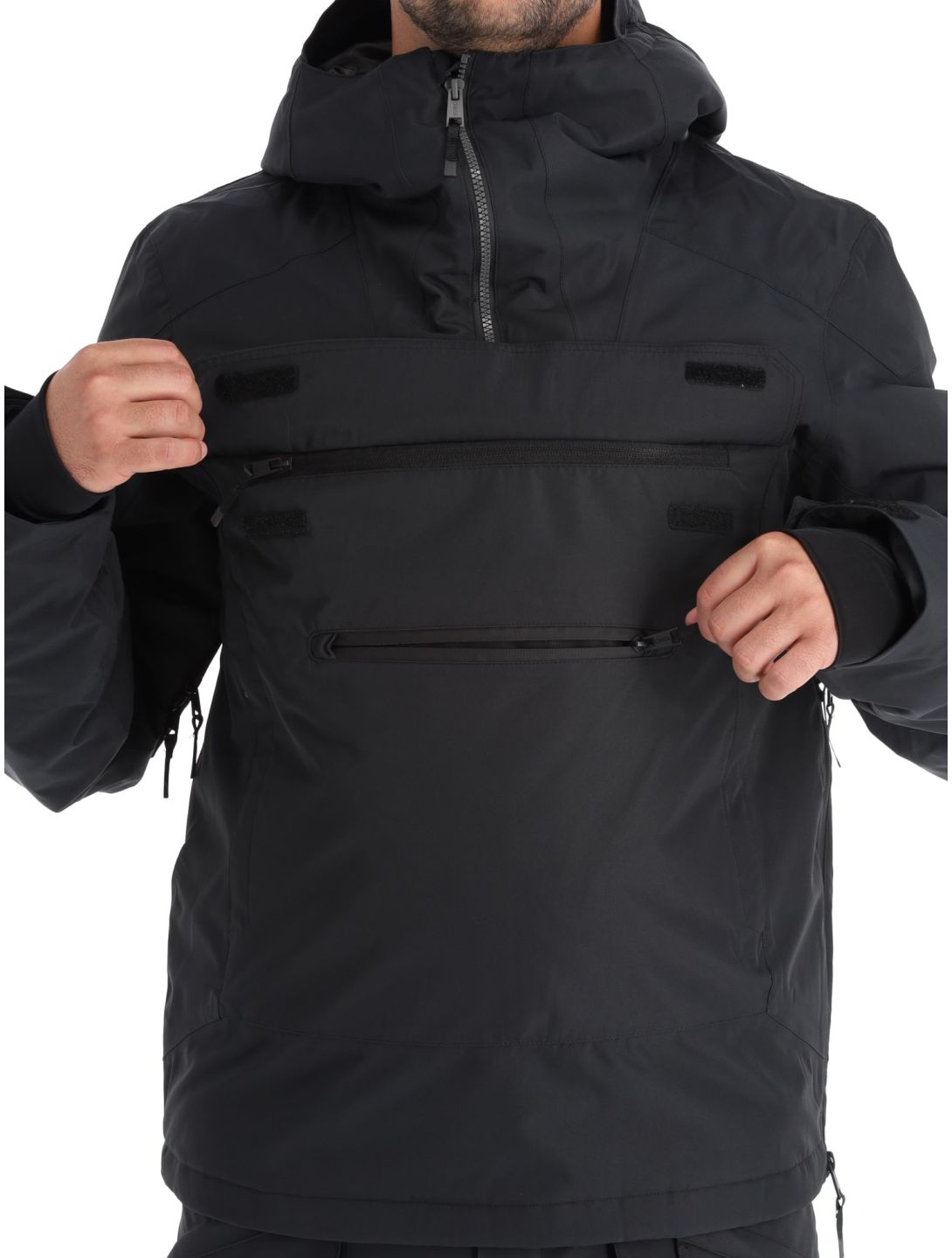 1080, Drake-T winter anorak heren Black zwart 