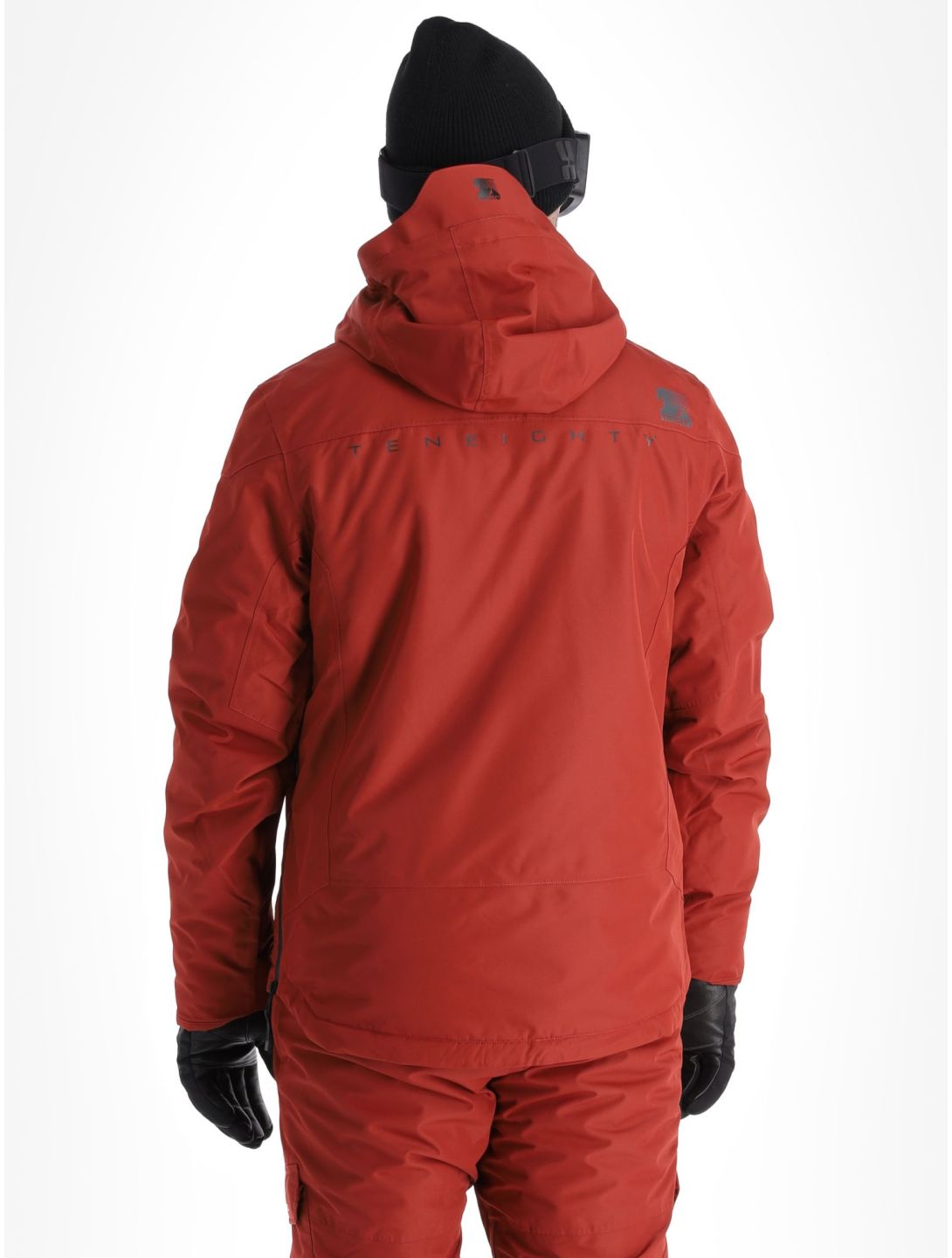 1080, Drake-T winter anorak heren Burgundy rood 