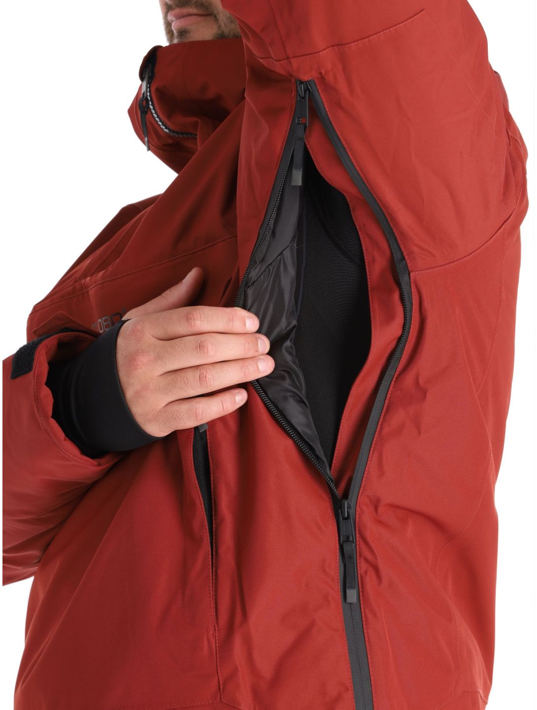 1080, Drake-T winter anorak heren Burgundy rood 