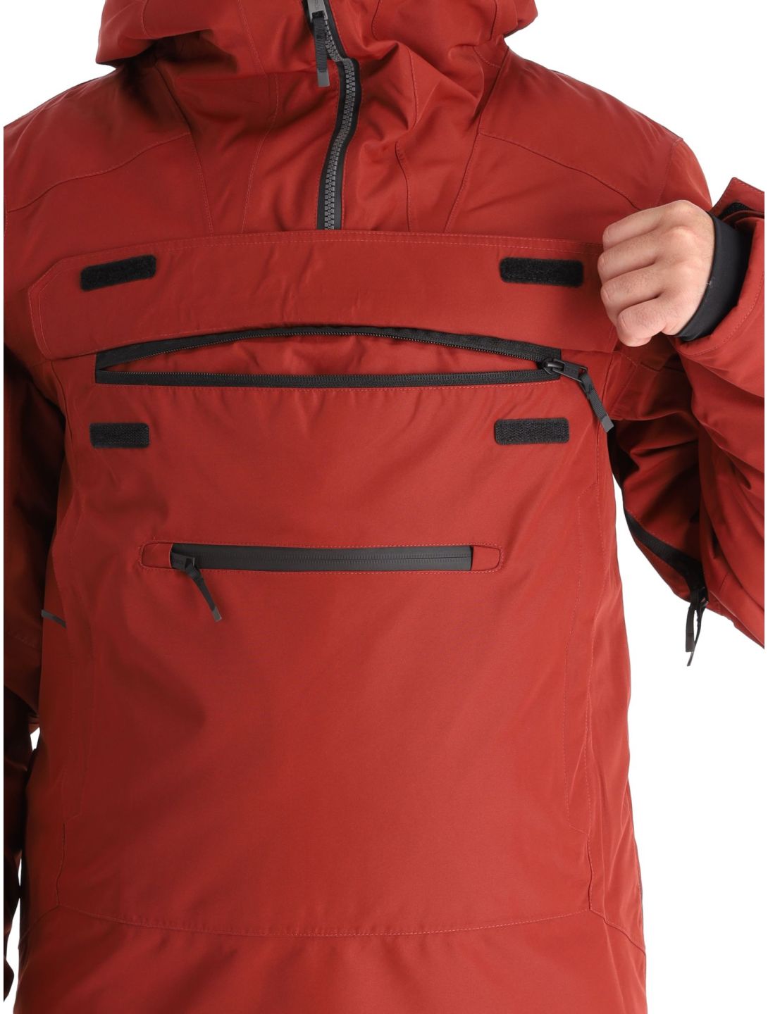 1080, Drake-T winter anorak heren Burgundy rood 