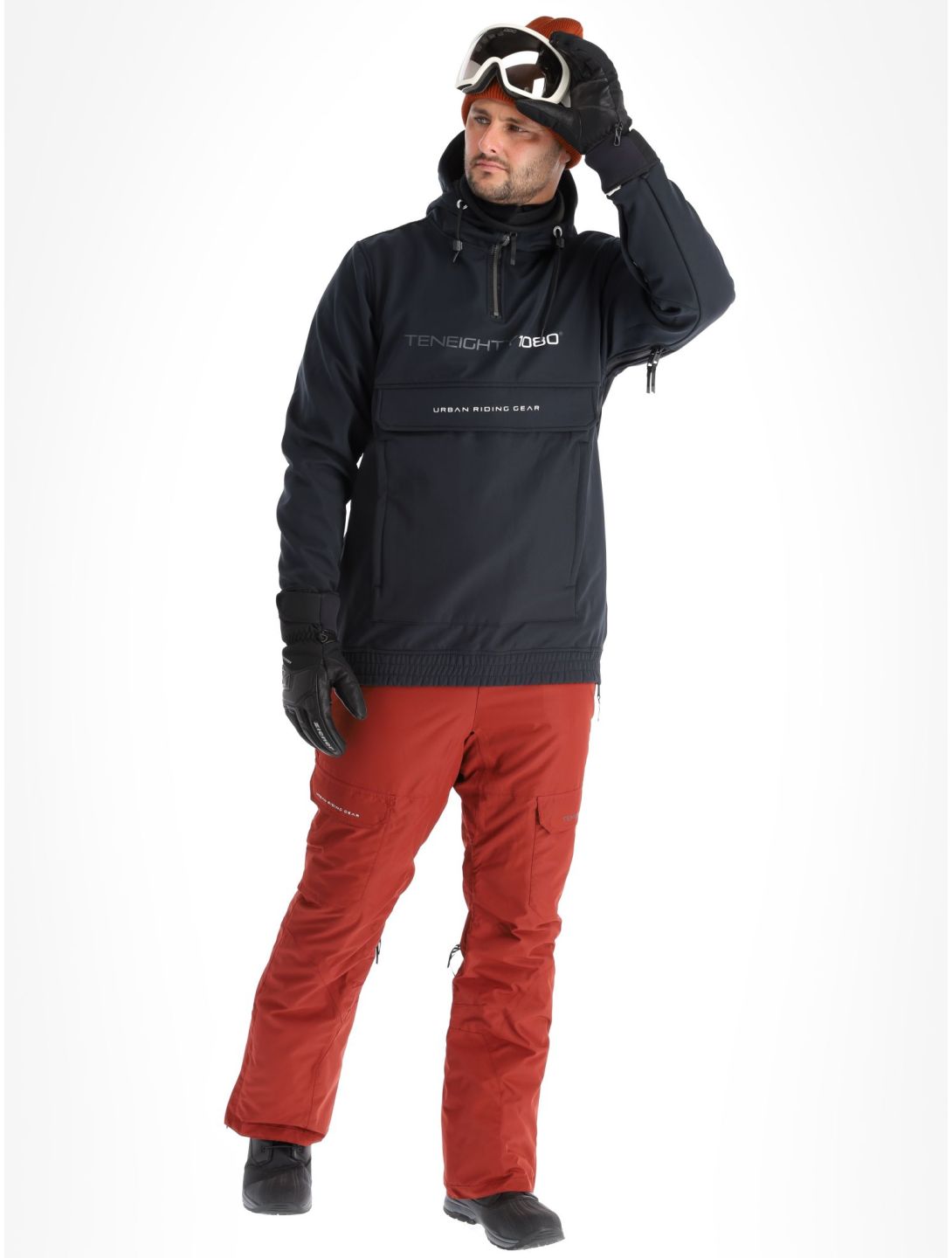 1080, Parker-T winter anorak heren Black zwart 