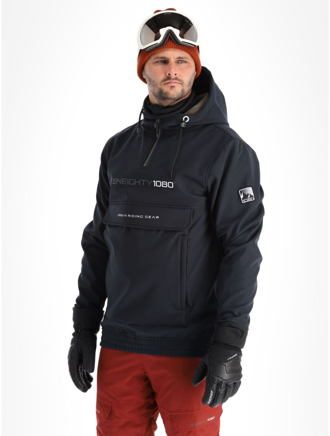 1080, Parker-T winter anorak heren Black zwart 