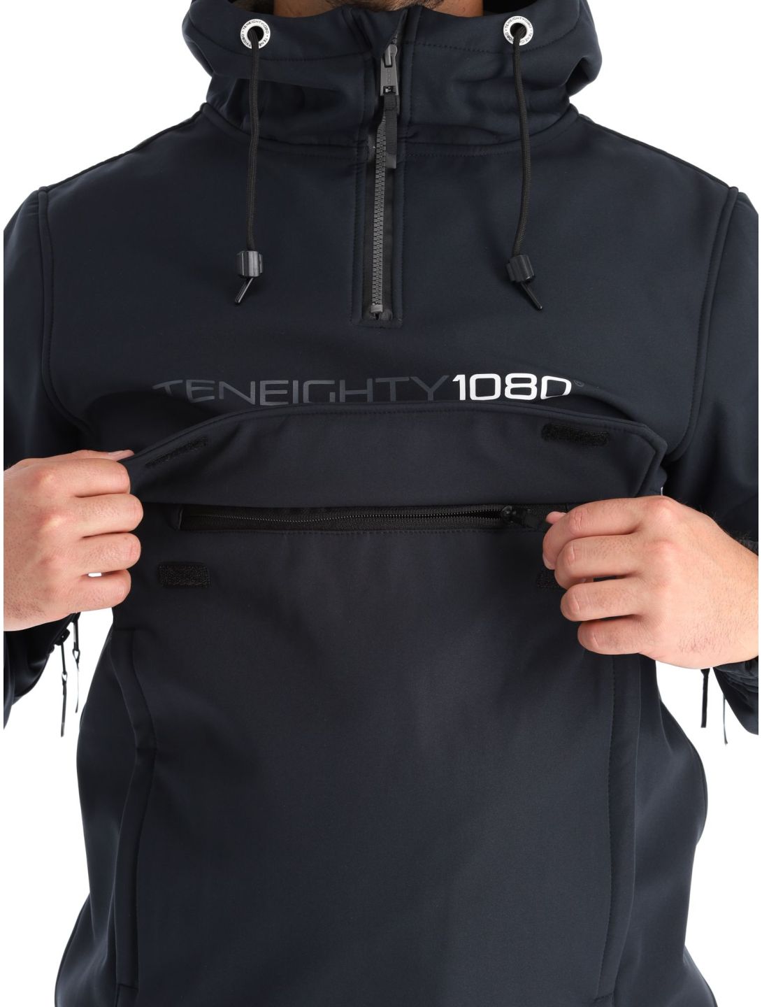 1080, Parker-T winter anorak heren Black zwart 