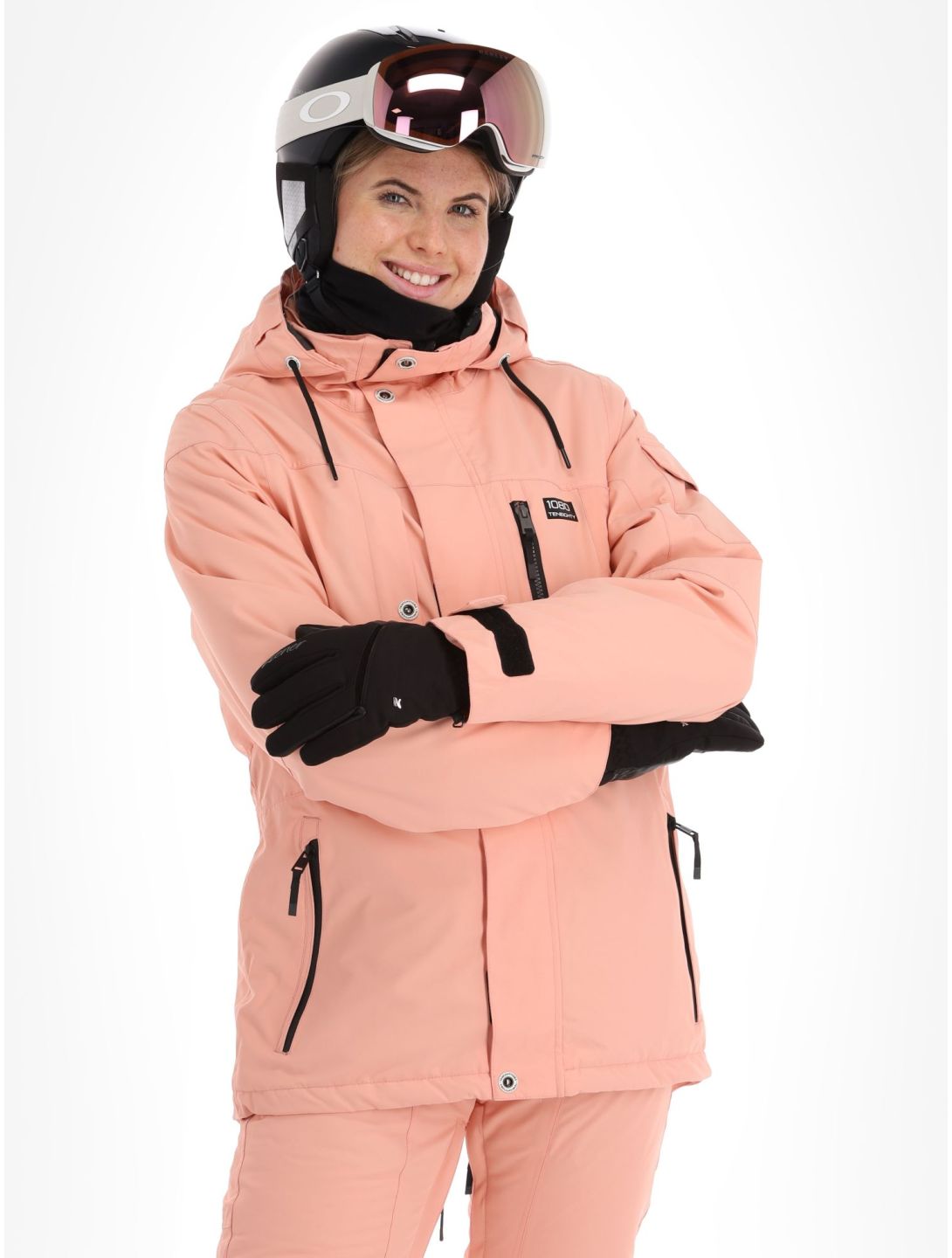 1080, Sharon-T ski-jas dames Rose roze 