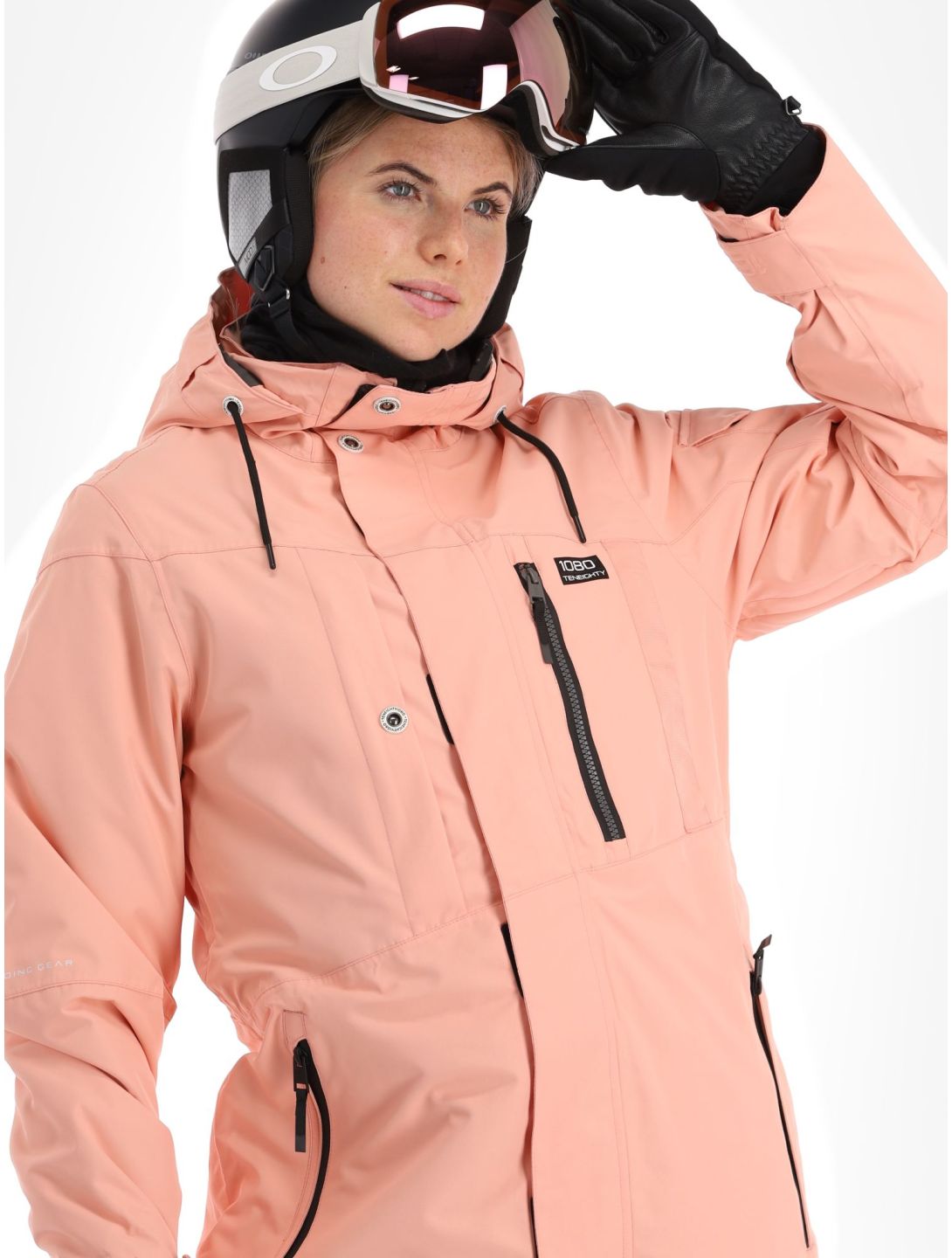 1080, Sharon-T ski-jas dames Rose roze 