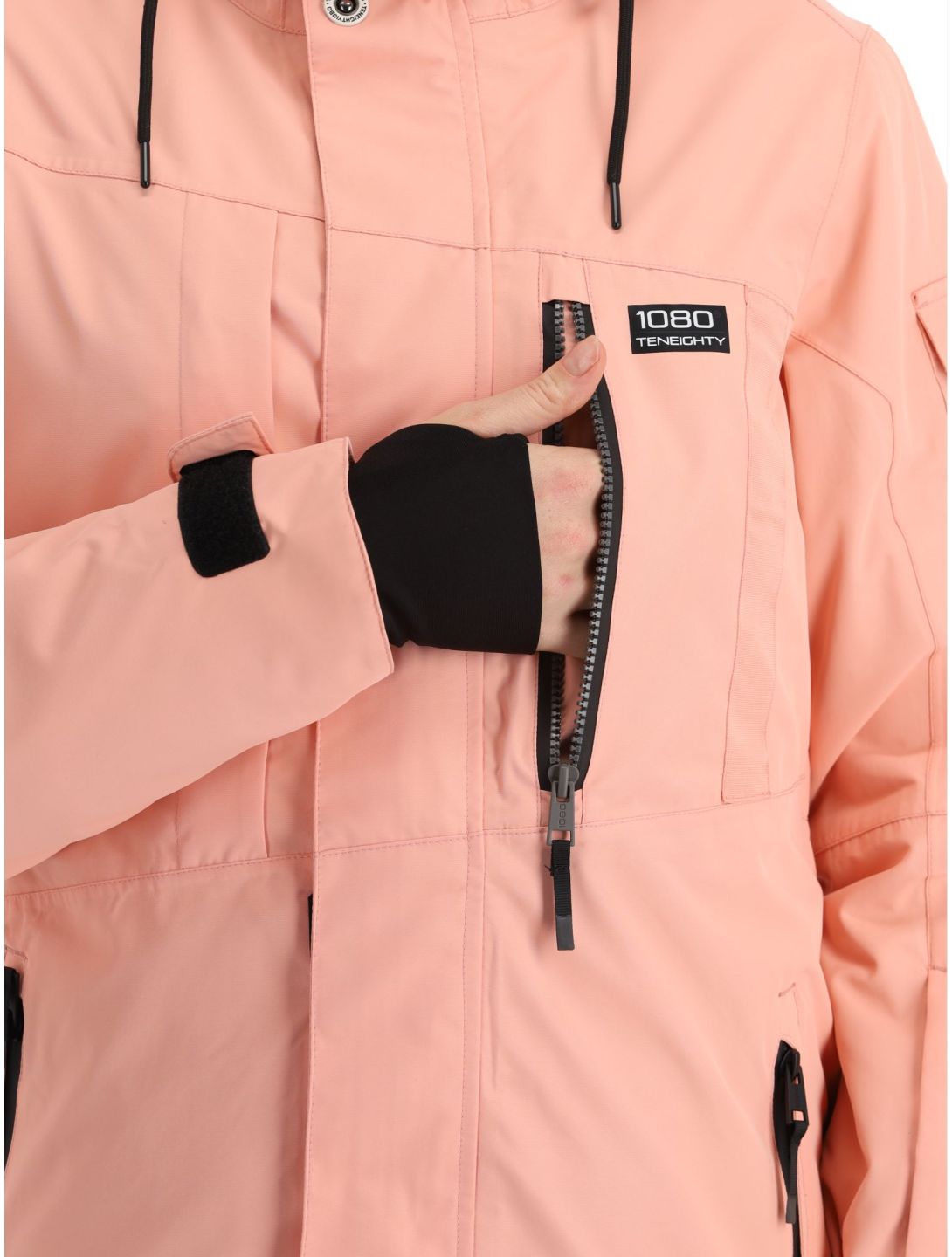 1080, Sharon-T ski-jas dames Rose roze 