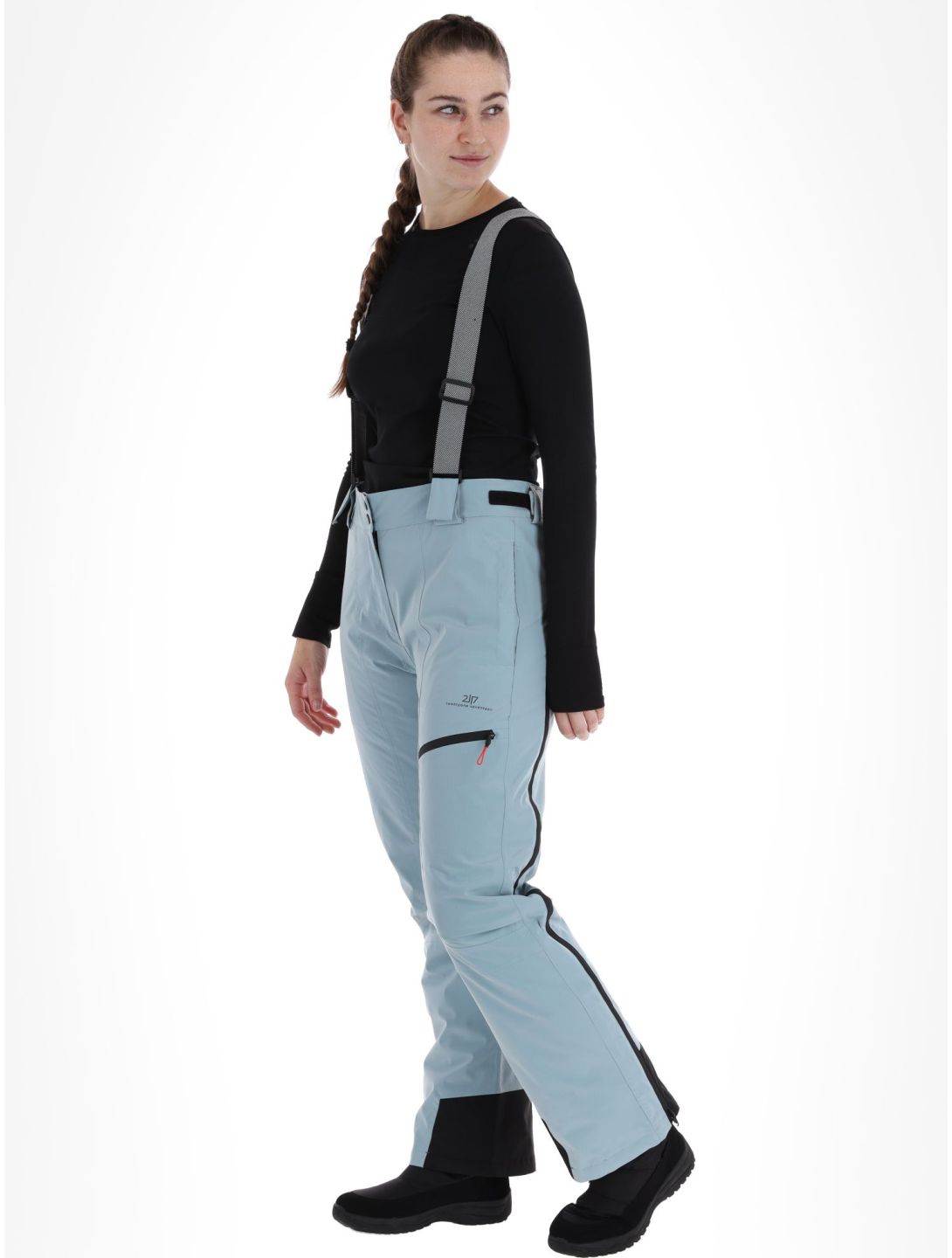 2117 of Sweden, Ebbared Pant skibroek dames Ocean blauw 