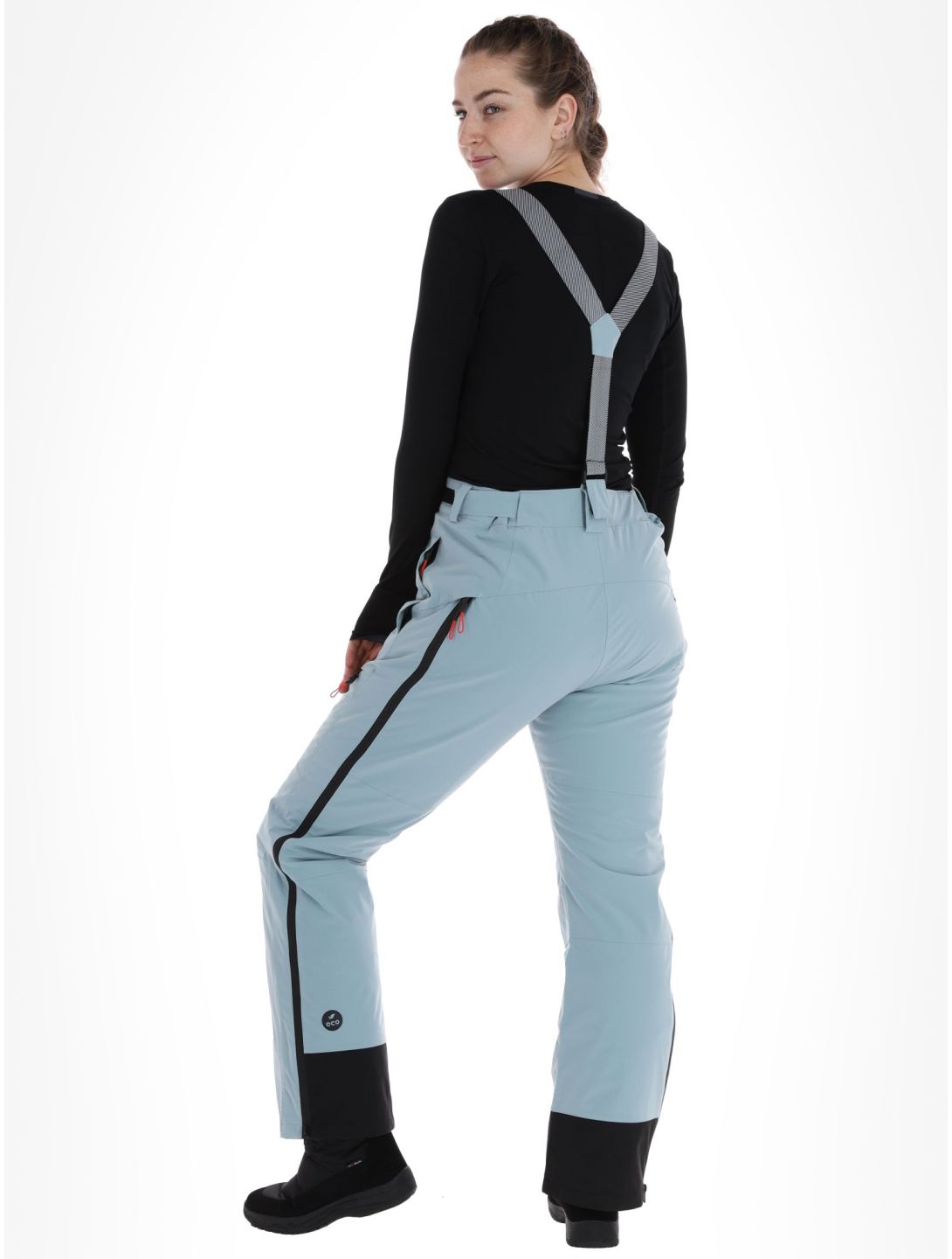 2117 of Sweden, Ebbared Pant skibroek dames Ocean blauw 