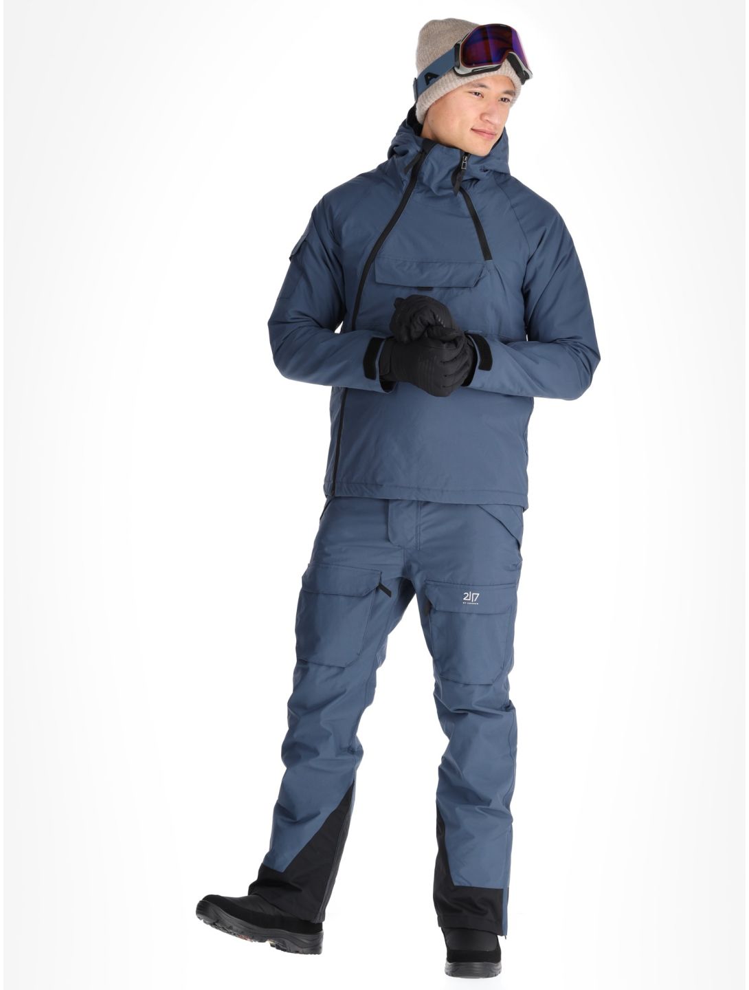 2117 of Sweden, Nelkerim ski-jas heren Navy blauw 