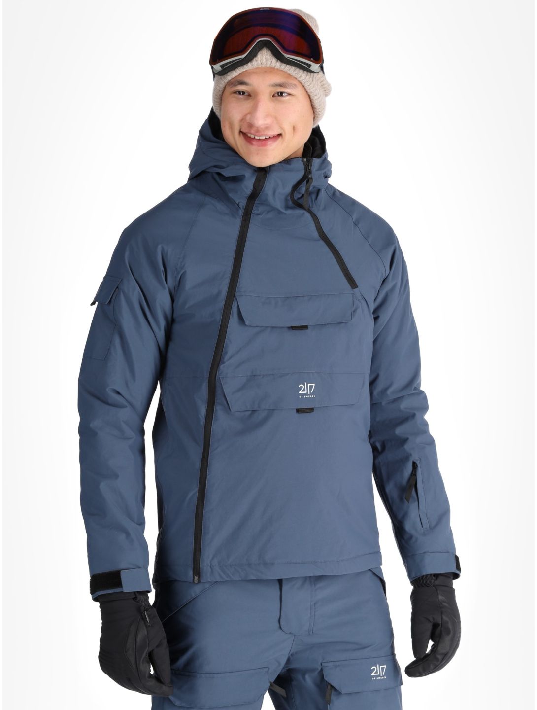 2117 of Sweden, Nelkerim ski-jas heren Navy blauw 