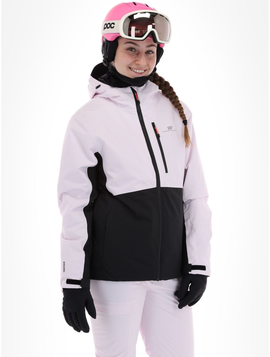 2117 of Sweden, Sala Jacket ski-jas dames Soft Pink roze, zwart 