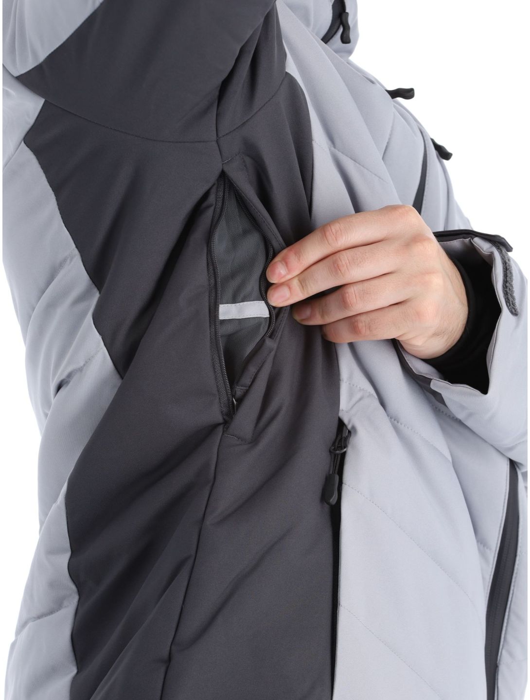 4F, Down Jacket  M278 AD Midlayer (Dons) jas heren Grey Grijs 