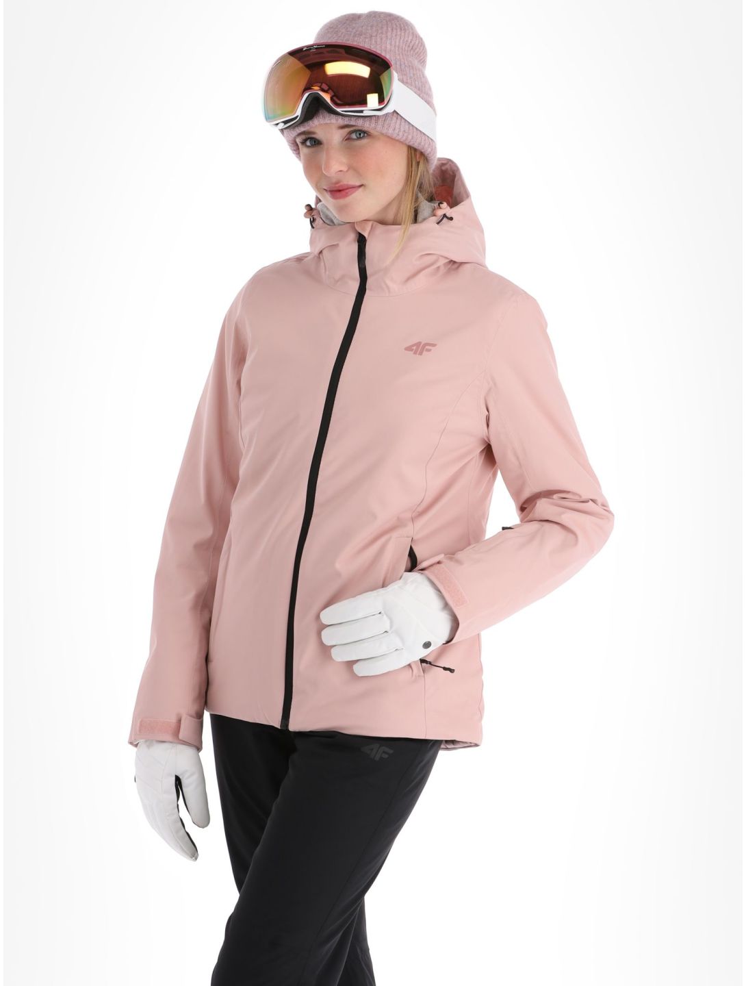 4F, Jacket  F120 AA Jas gevoerd dames Light Pink Roze 