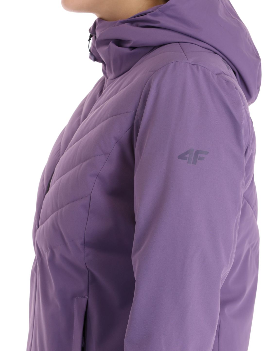 4F, Jacket  F122 ski-jas dames Dark Violet paars 