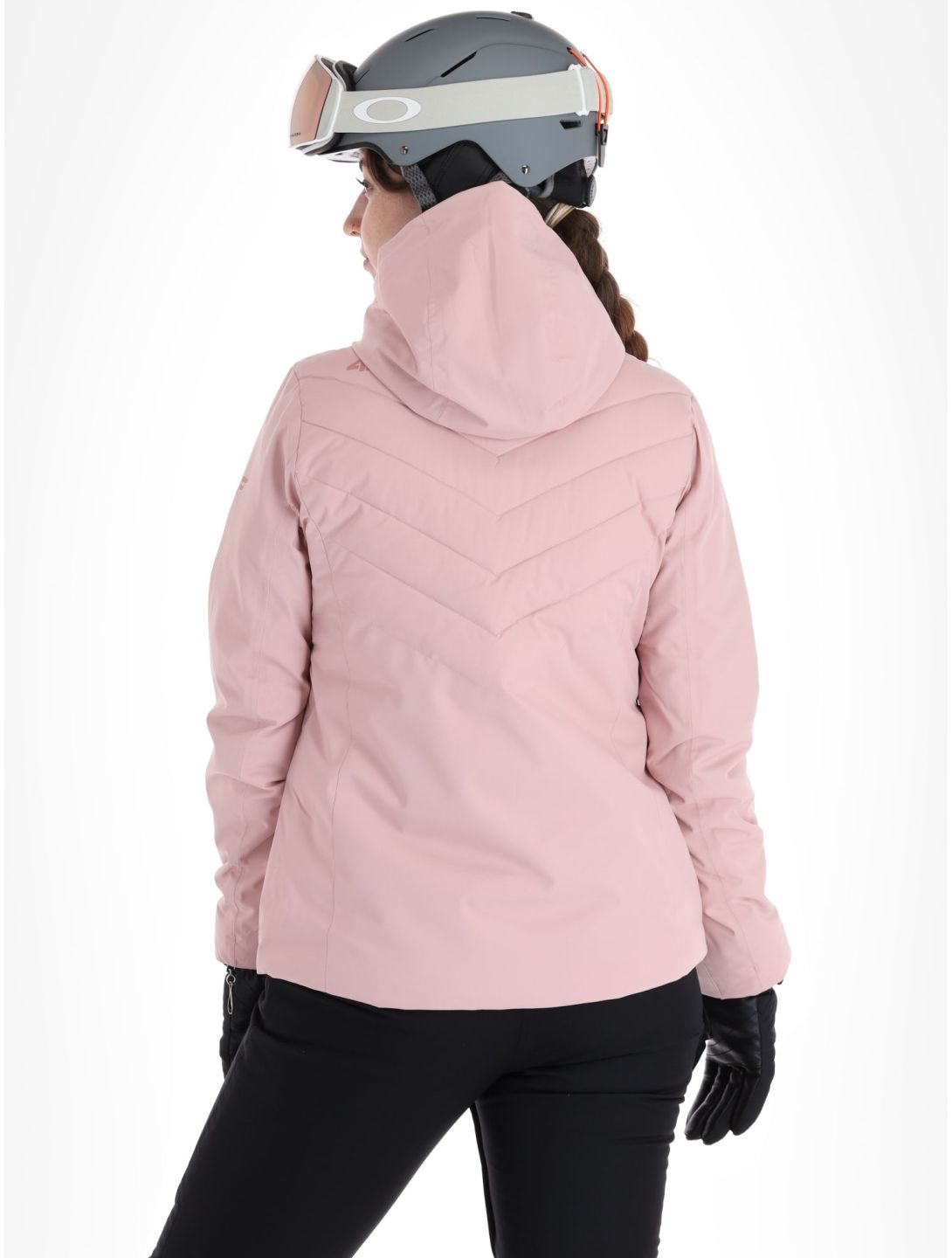 4F, Jacket  F122 AA Jas gevoerd dames Light Pink Roze 