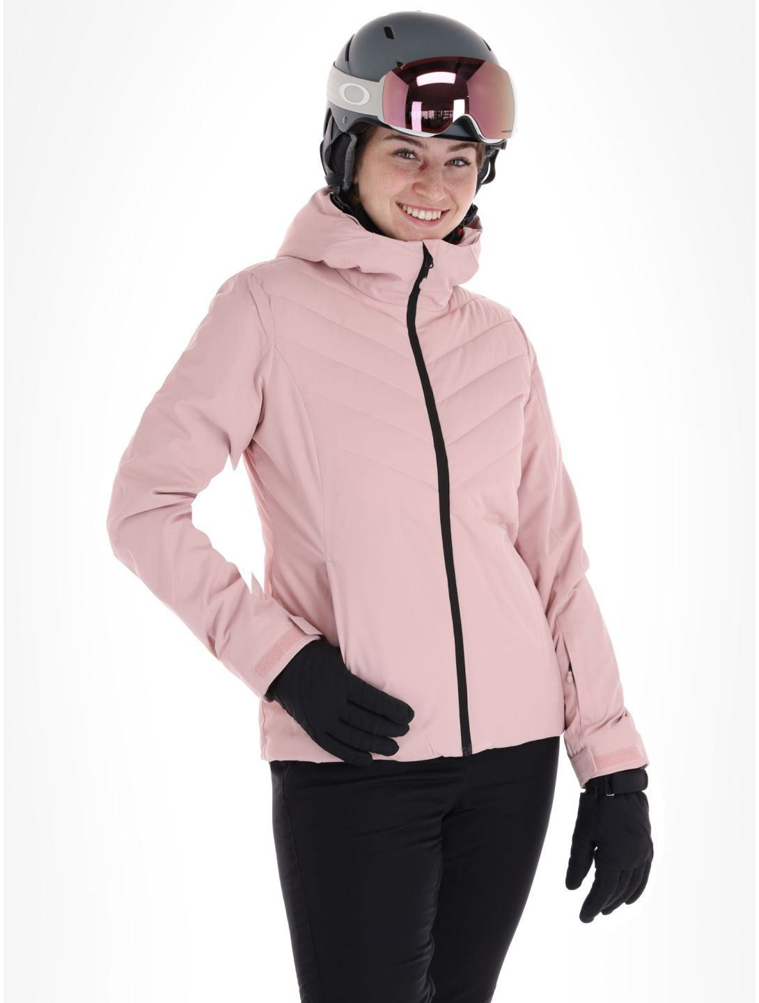 4F, Jacket  F122 AA Jas gevoerd dames Light Pink Roze 