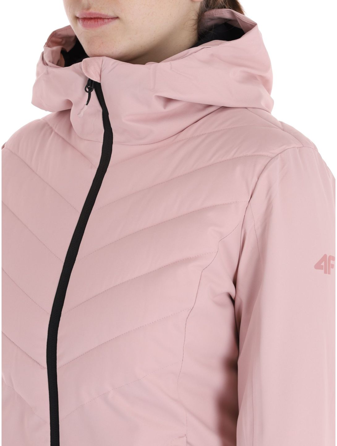 4F, Jacket  F122 AA Jas gevoerd dames Light Pink Roze 