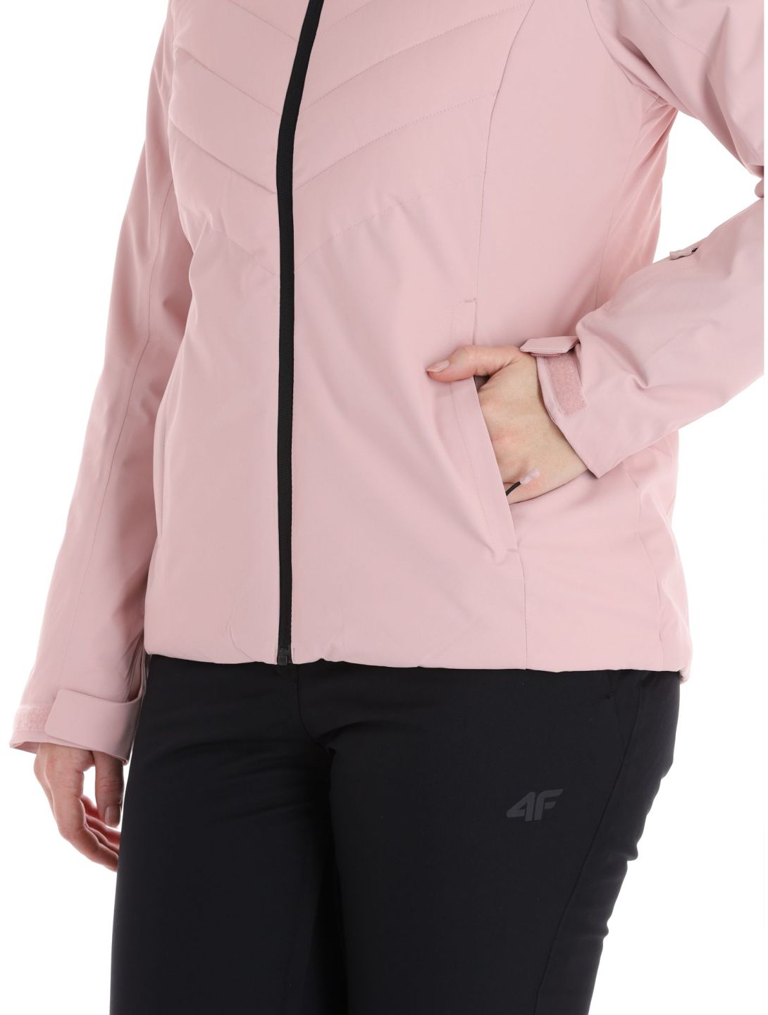 4F, Jacket  F122 AA Jas gevoerd dames Light Pink Roze 