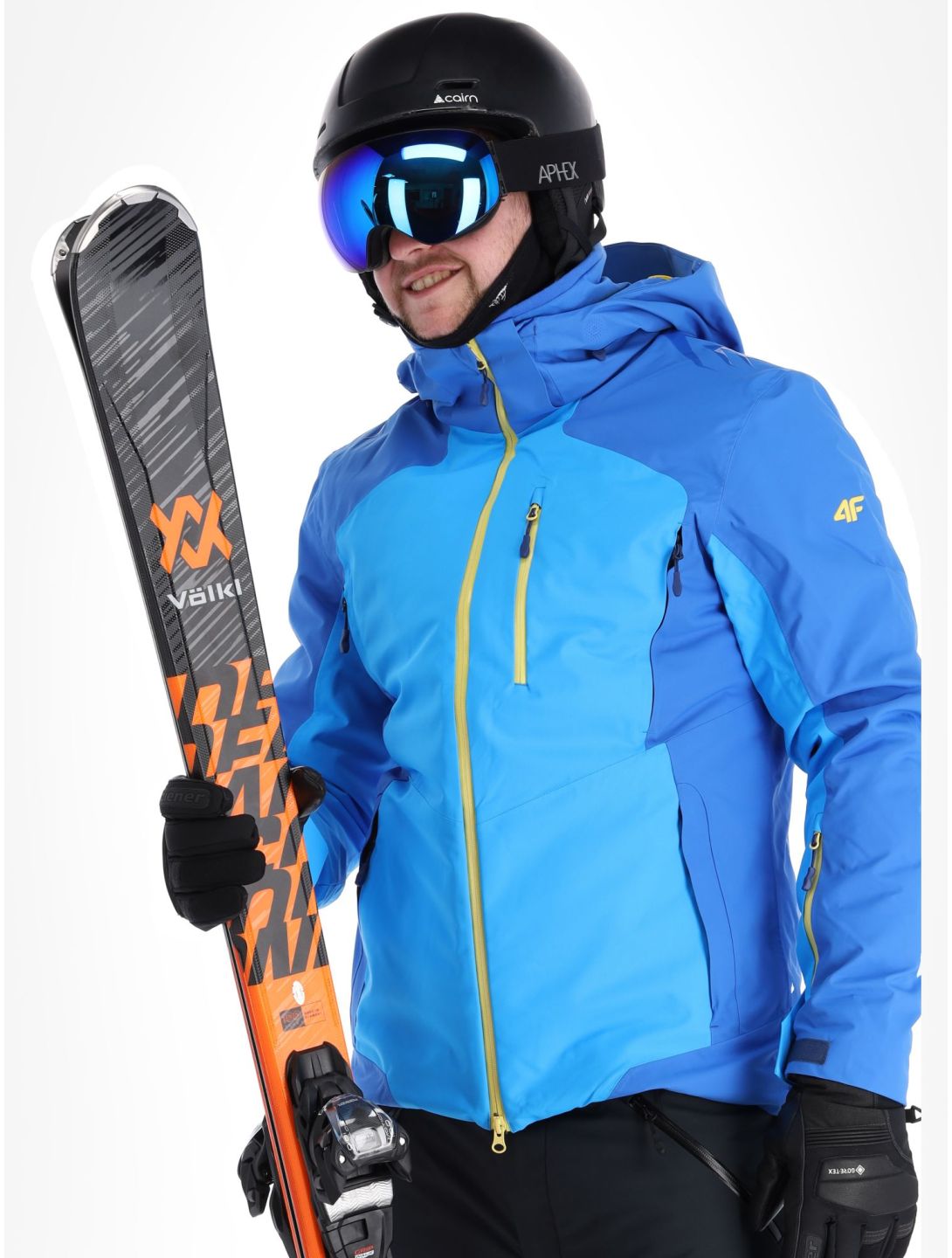 4F, Technical Jacket  M283 ski-jas heren Blue blauw 