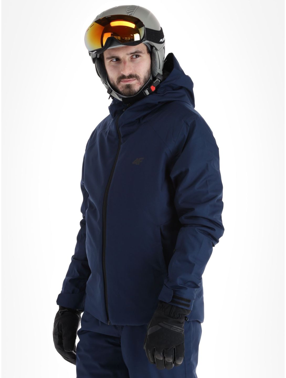 4F, Technical Jacket  M305 AA Jas gevoerd heren Navy Blauw 