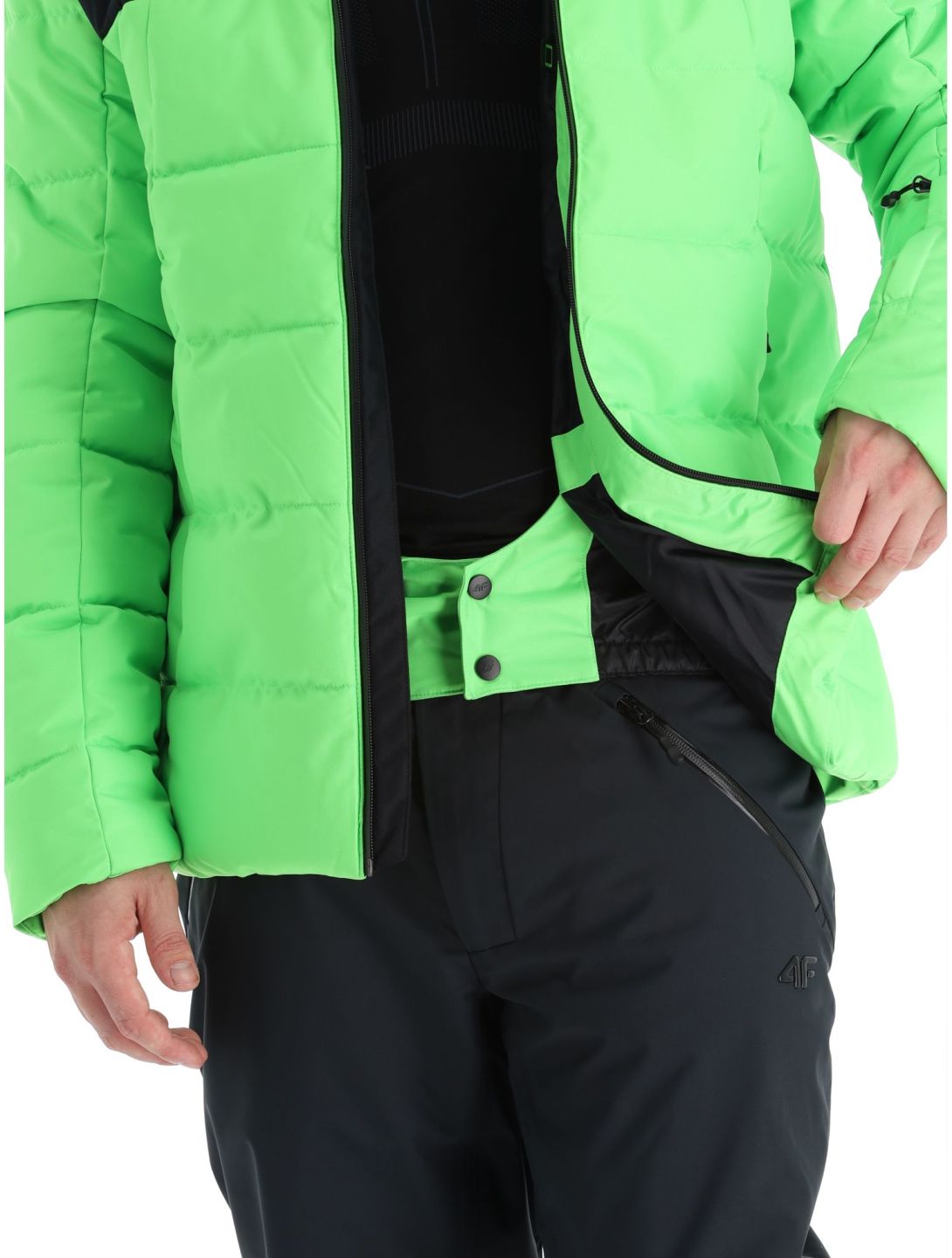 4F, Technical Jacket  M307 ski-jas heren Canary Green groen 