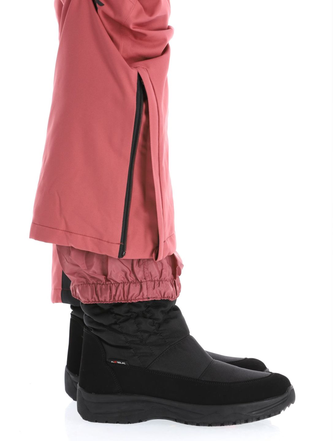 4F, Trousers Fnk  F400 BA Skibroek Gevoerd dames Dark Pink Roze 