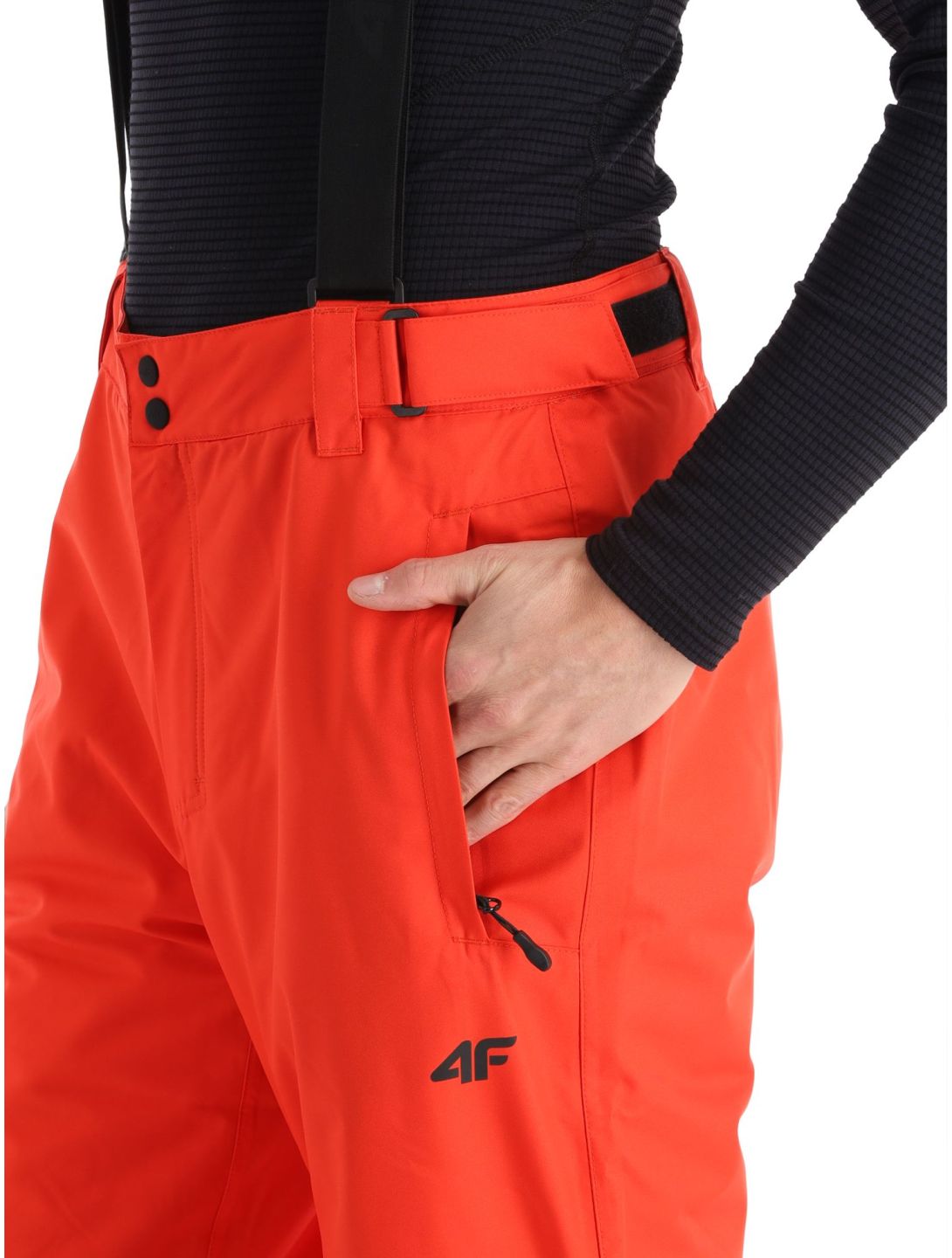 4F, Trousers Fnk  M361 BA Skibroek Gevoerd heren Red Rood 