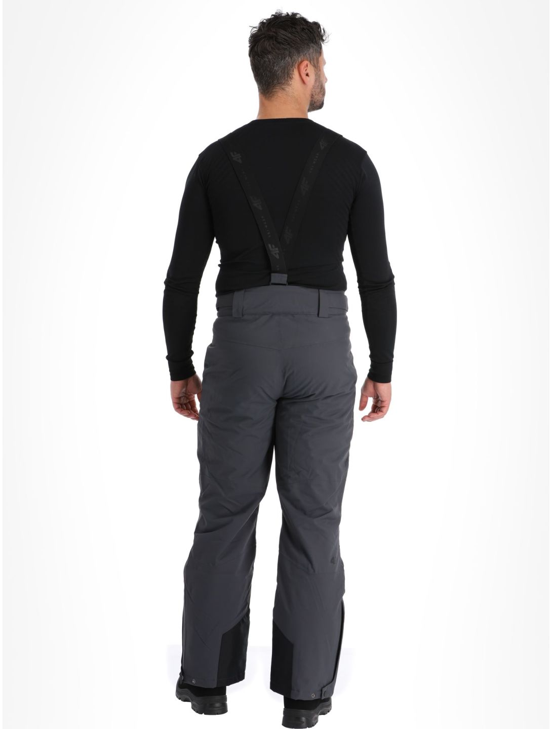 4F, Trousers Fnk  M402 BA Skibroek Gevoerd heren Dark Grey Grijs 