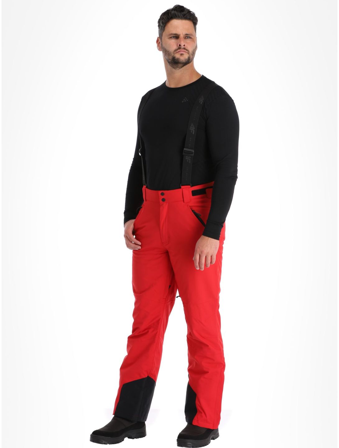 4F, Trousers Fnk  M402 BA Skibroek Gevoerd heren Red Rood 