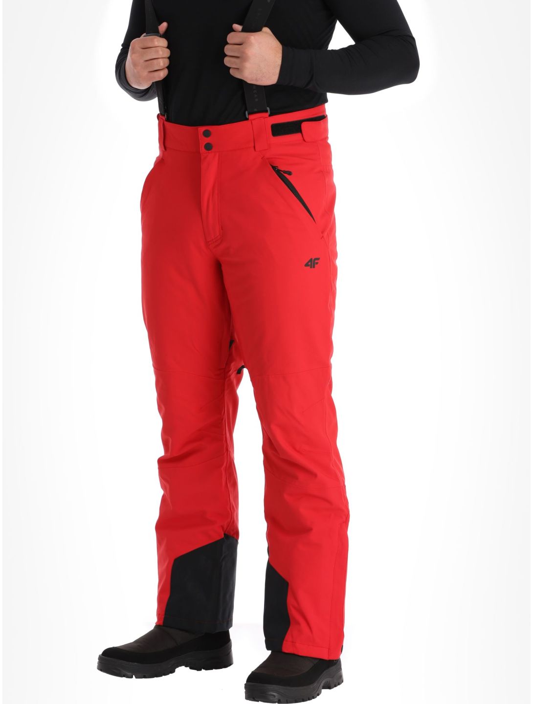 4F, Trousers Fnk  M402 BA Skibroek Gevoerd heren Red Rood 