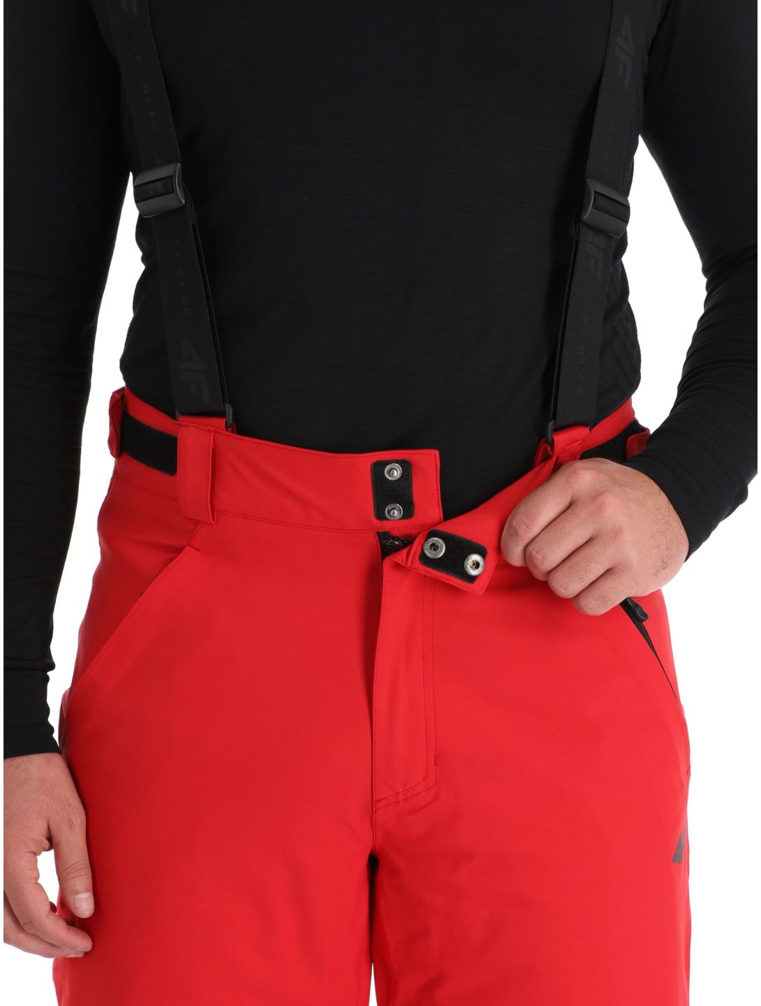 4F, Trousers Fnk  M402 BA Skibroek Gevoerd heren Red Rood 