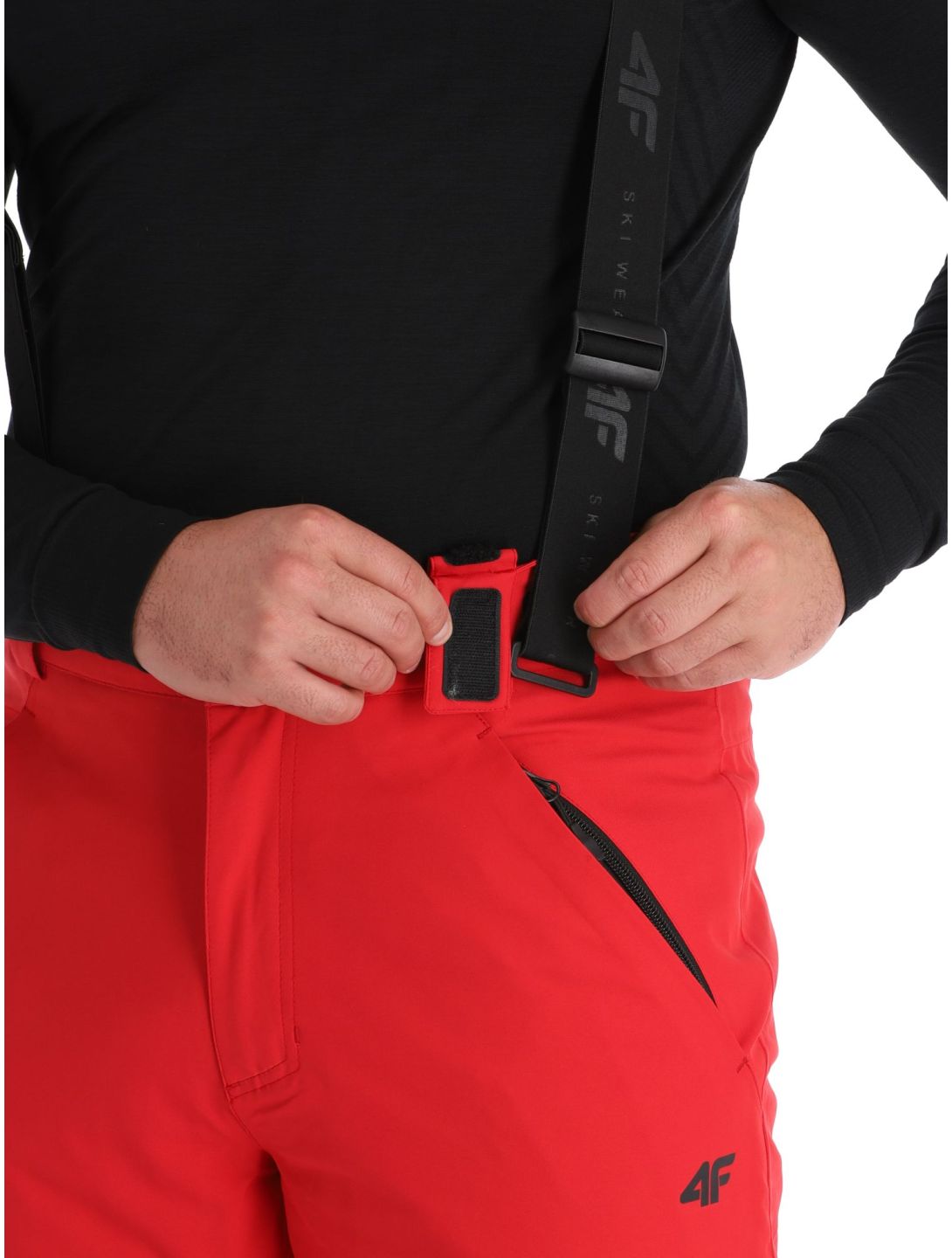 4F, Trousers Fnk  M402 BA Skibroek Gevoerd heren Red Rood 