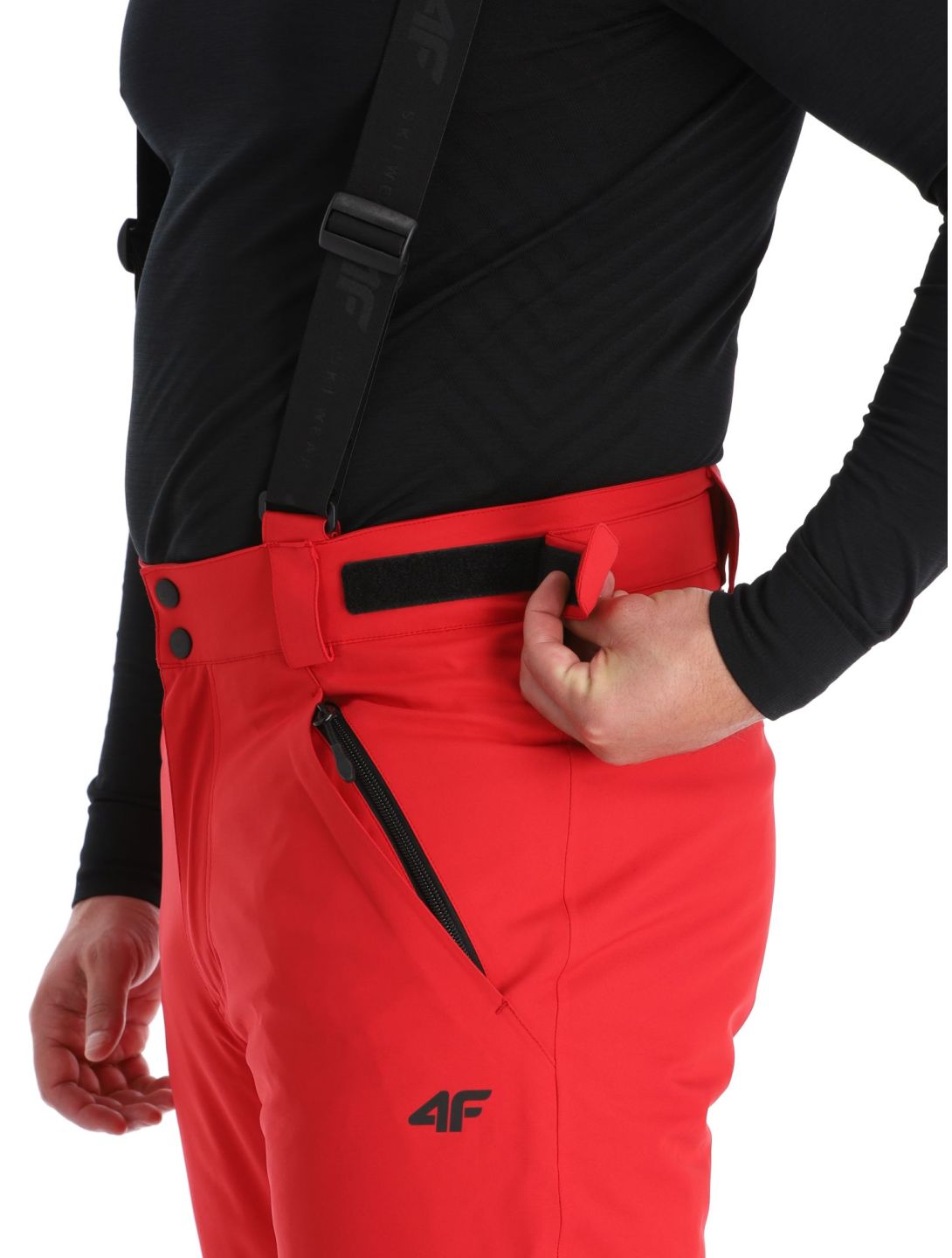 4F, Trousers Fnk  M402 BA Skibroek Gevoerd heren Red Rood 