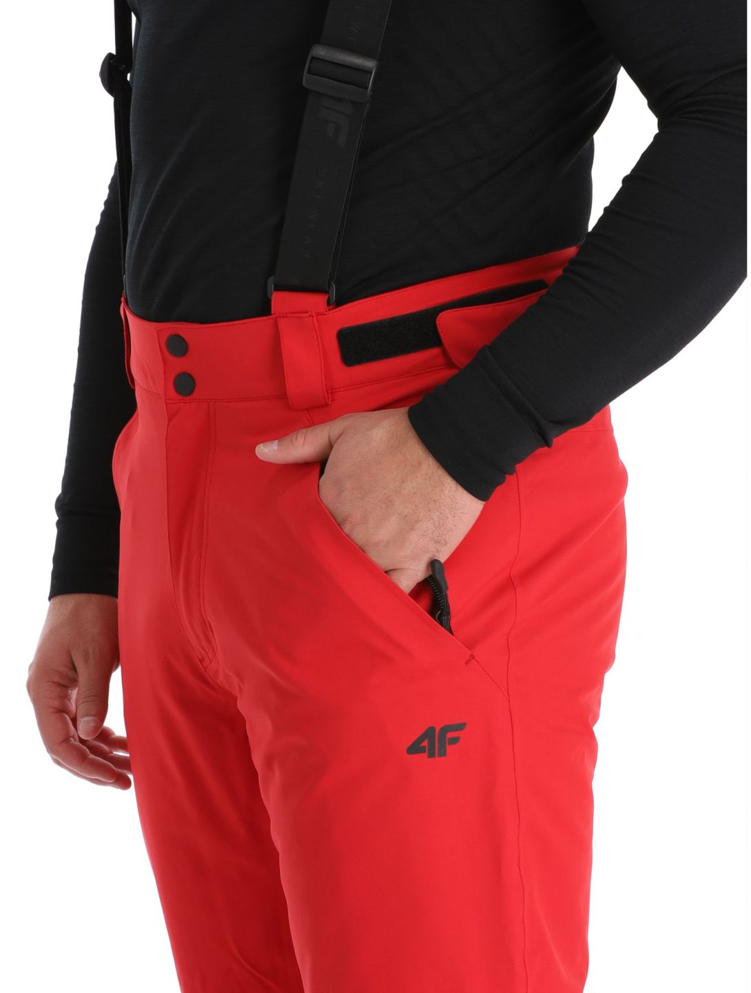 4F, Trousers Fnk  M402 BA Skibroek Gevoerd heren Red Rood 