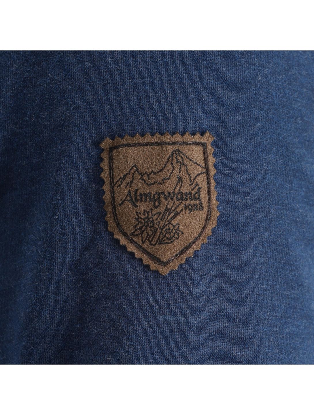 Almgwand, Seegatterlalm t-shirt heren denim blauw 