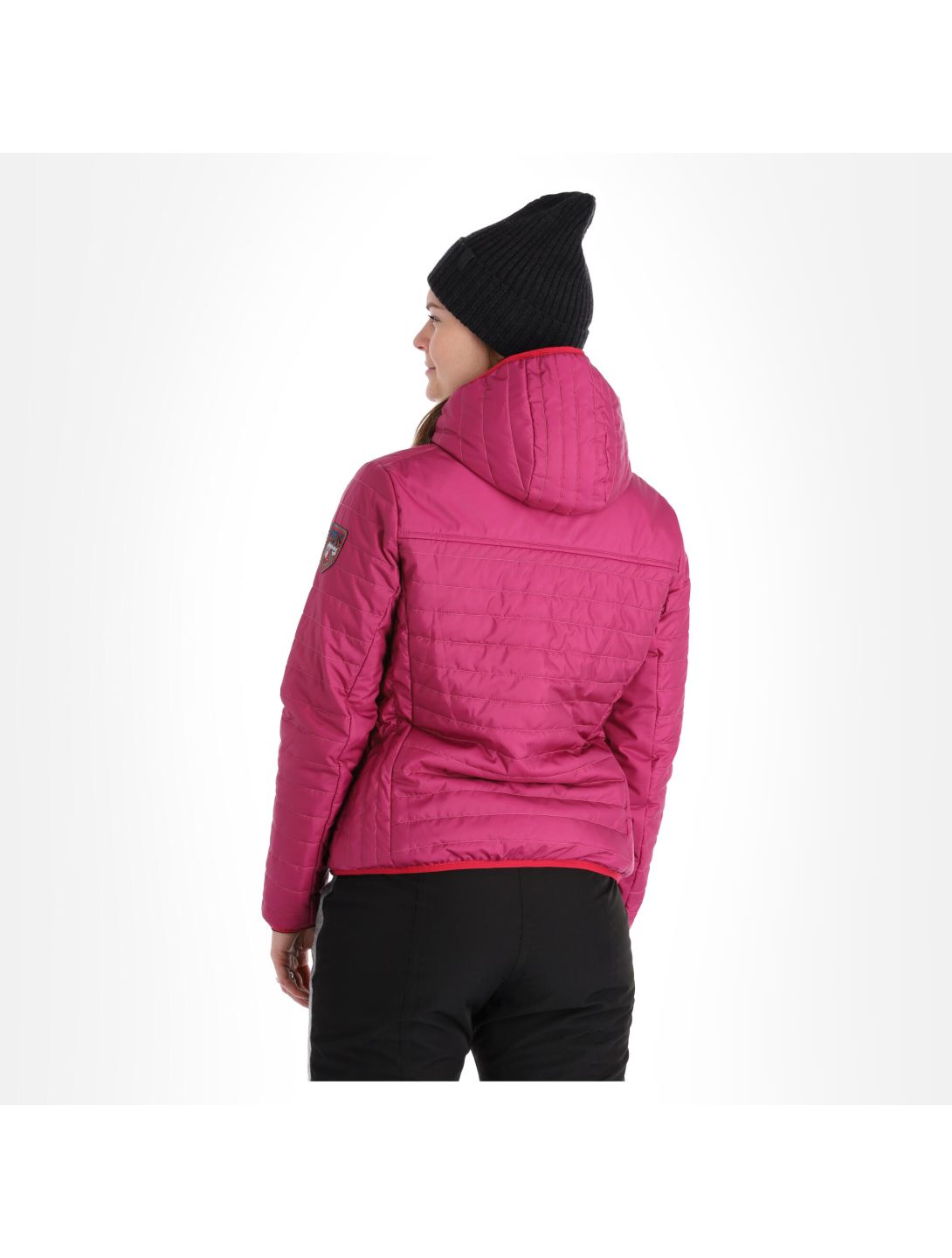 Almgwand, Weihnachtsegg donsjas dames berry roze 