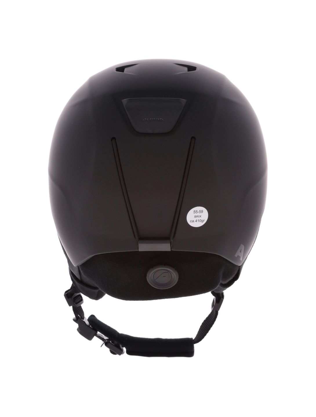 Alpina, Brix skihelm unisex Black Matt zwart 